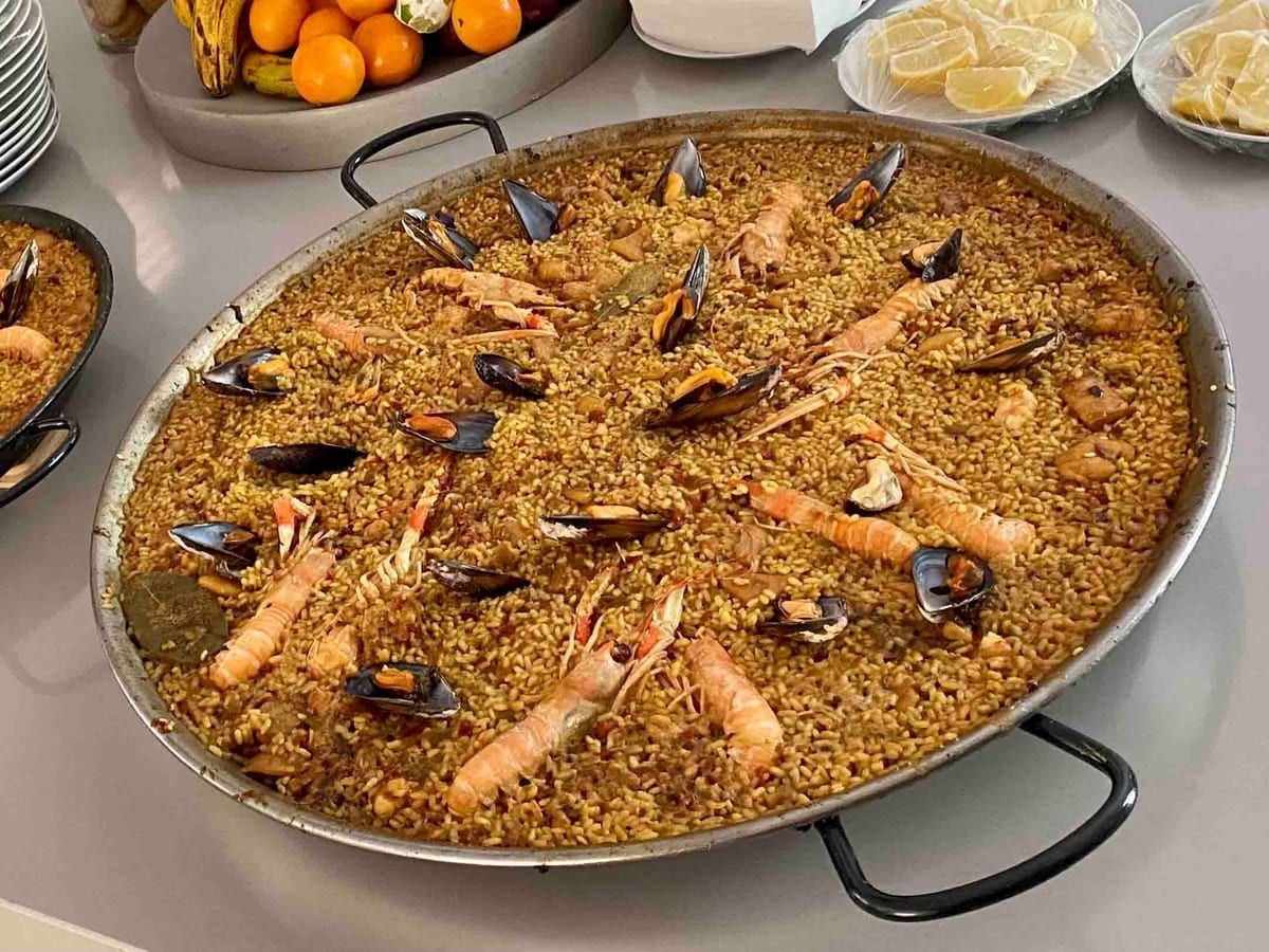 Paella mixta